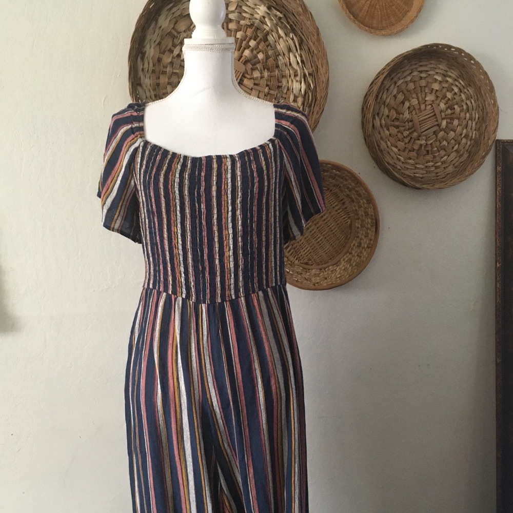 Stripped jumpsuit- XL
